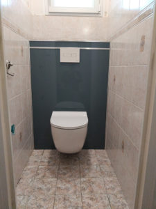 Concept accessibilité - toilettes après